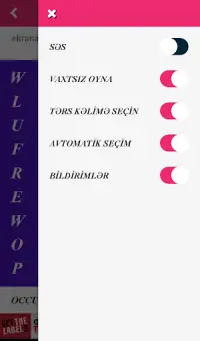 Söz Oyunu (İngilizce öğren) Screen Shot 5