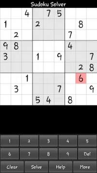 Sudoku Solver Screen Shot 2