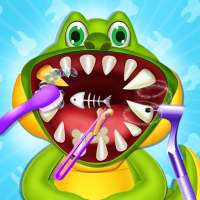 Jungle Animal Dentist Game