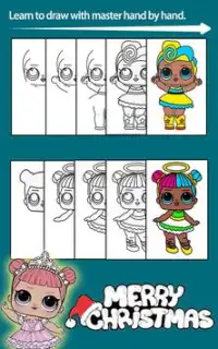 How To Draw LOL Doll Surprise -LOL DOLL Eggs Game Screen Shot 2