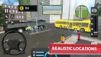 Real Bus Driving Simulator Free Screen Shot 2