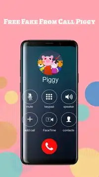 Falso libre la llamada Piggy broma Roblox simulado Screen Shot 0
