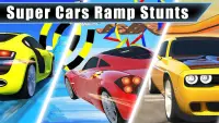New Car Racing Stunts Game 3D: Real Car Race Screen Shot 1