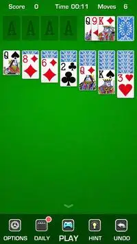 Solitaire Klondike Theme Screen Shot 2