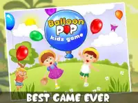 Balloon Pop Kids Games Screen Shot 2