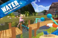 Kids Stunts Water Park Jumping Simulator Game Screen Shot 9