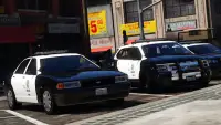 Condução de carro de polícia Screen Shot 0