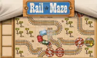 Rail Maze : Train puzzler Screen Shot 8