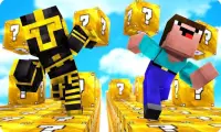 Lucky Block Race Minigame for Minecraft PE Screen Shot 1