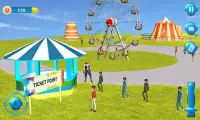 Theme Park Fun Swings Ride Screen Shot 3