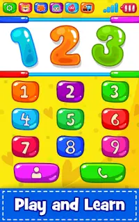 Baby Phone for Toddlers Games Screen Shot 1