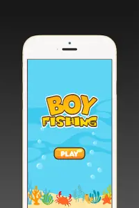 Boy Fishing - game for kids Screen Shot 0