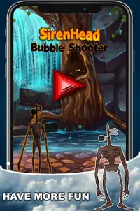 Siren Head - Bubble Shooter Screen Shot 1