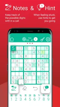 Sudoku Love ! Free Offline Sudoku Games! Screen Shot 2