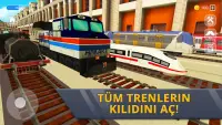 Railway Station Craft: Tren simülatörü 2019 Screen Shot 3