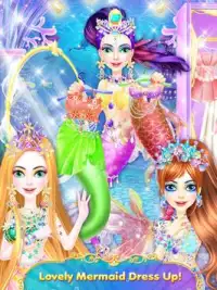 Little Mermaid Games - Secrets Dress up for Girls Screen Shot 7