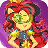 Dress Up Sunset Shimmer Games