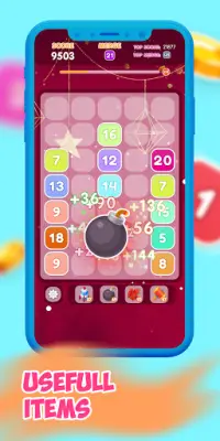 100 Merge - Number Puzzle Screen Shot 1