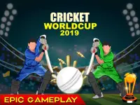 Dunia kriket liga 2019 permainan: Piala juara Screen Shot 0