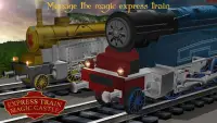 Train express au château magique Screen Shot 1