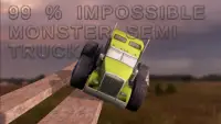 99 % Impossible Monster Semi Truck Screen Shot 0