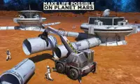 Espaço Cidade Simulador d Construção Planeta Marte Screen Shot 0