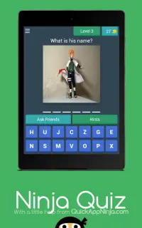 Ninja Quiz Screen Shot 16