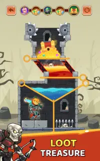 Rescue Hero - Pin Puzzle Game & Save The Hero Screen Shot 15