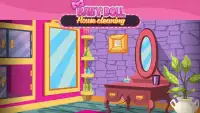 Baby Doll House Cleaning - Home cleanup game Screen Shot 4