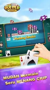 Remi Poker Online for Free Screen Shot 1