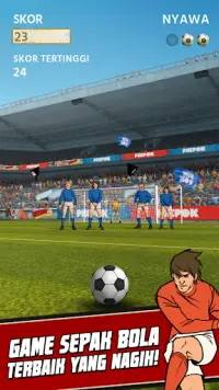 Flick Kick Football Screen Shot 0