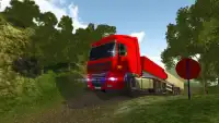 Offroad truk kargo simulator & mega transportasi Screen Shot 1