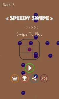 SPEEDY SWIPE GAMES: BALL ESCAPE GAME Screen Shot 0