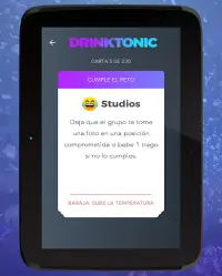 Drinktonic - Juegos para beber Screen Shot 11