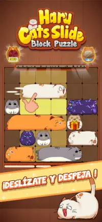 Haru Cats Cute Slide Puzzle Screen Shot 0