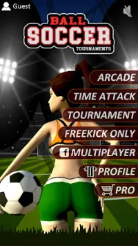 Ball Soccer Screen Shot 0