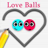 Balls Love : Draw line