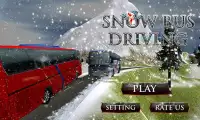 Snow Bus Driving Screen Shot 2