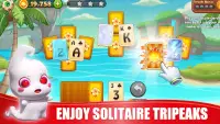 Solitaire Master-Juego de cartas TriPeaks gratuito Screen Shot 0