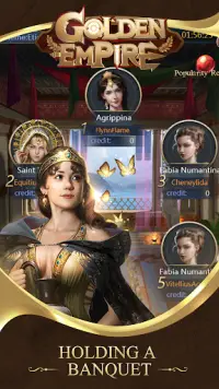 الإمبراطورية الذهبية - أسطورة حريم لعبة استراتيجية Screen Shot 5