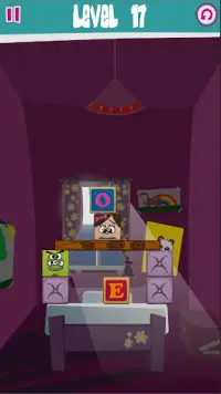 Bed Monsters Puzzle Game Free Screen Shot 1