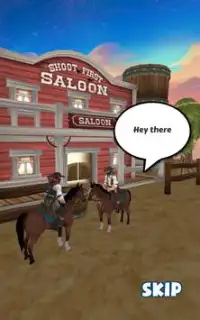 jinete del caballo del vaquero del rodeo Screen Shot 0