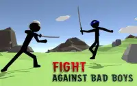 Warrior Stickman - Ninja 3D Screen Shot 1