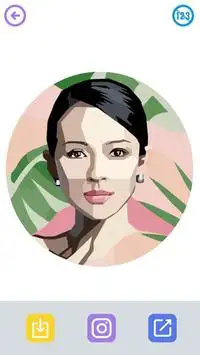 Low Poly Art - Color by Number, Number Coloring Screen Shot 6