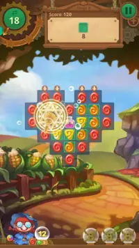 Wicked OZ Puzzle (Match 3) Screen Shot 0