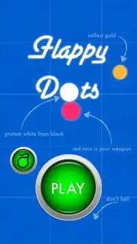 Flappy Dots - hop survival Screen Shot 0