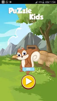 Puzzle Kids&Animals FREE Screen Shot 0