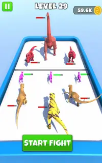 Merge Master Dinosaur Fight Screen Shot 4