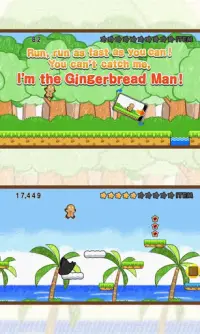 Gingerbread Dash! LITE Screen Shot 1