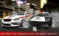 警察の追跡刑事車 Screen Shot 1